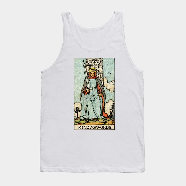 KING OF SWORDS Tank Top by WAITE-SMITH VINTAGE ART